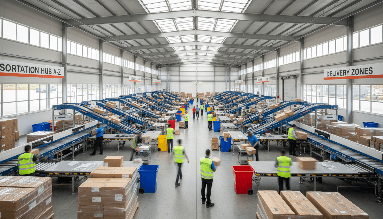 Logistics warehouse in Seoul